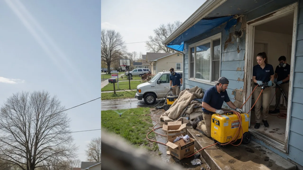 Basement Flood Cleanup in Summit Lake, WI near me